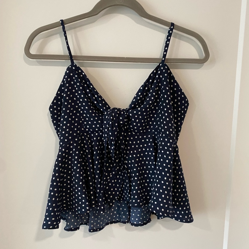 Anthropologie Polkadot Cami